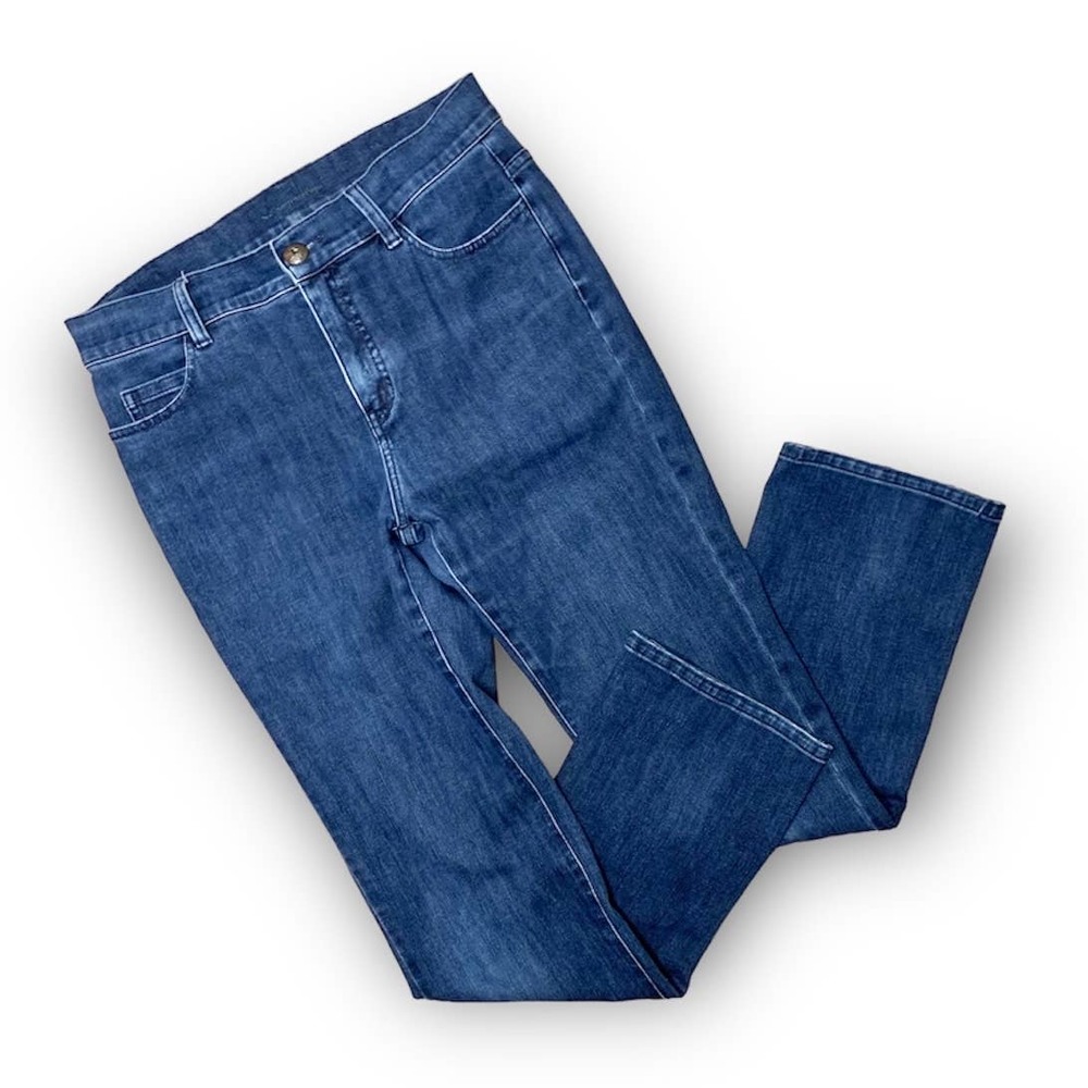 Soft Surroundings Size 6 Straight Leg Jeans Denim